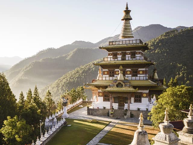 Butao amankora punakha templo